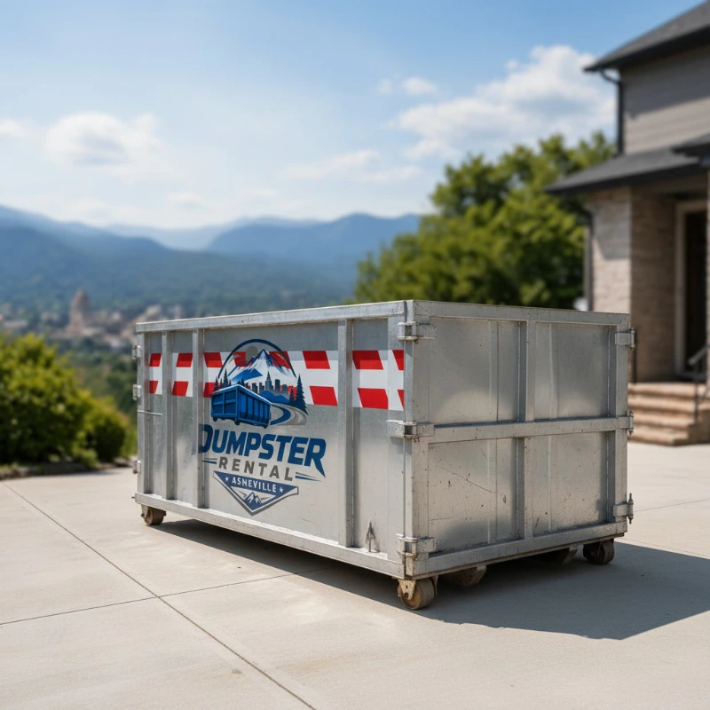 Dumpster rental cost and pricing in Asheville NC